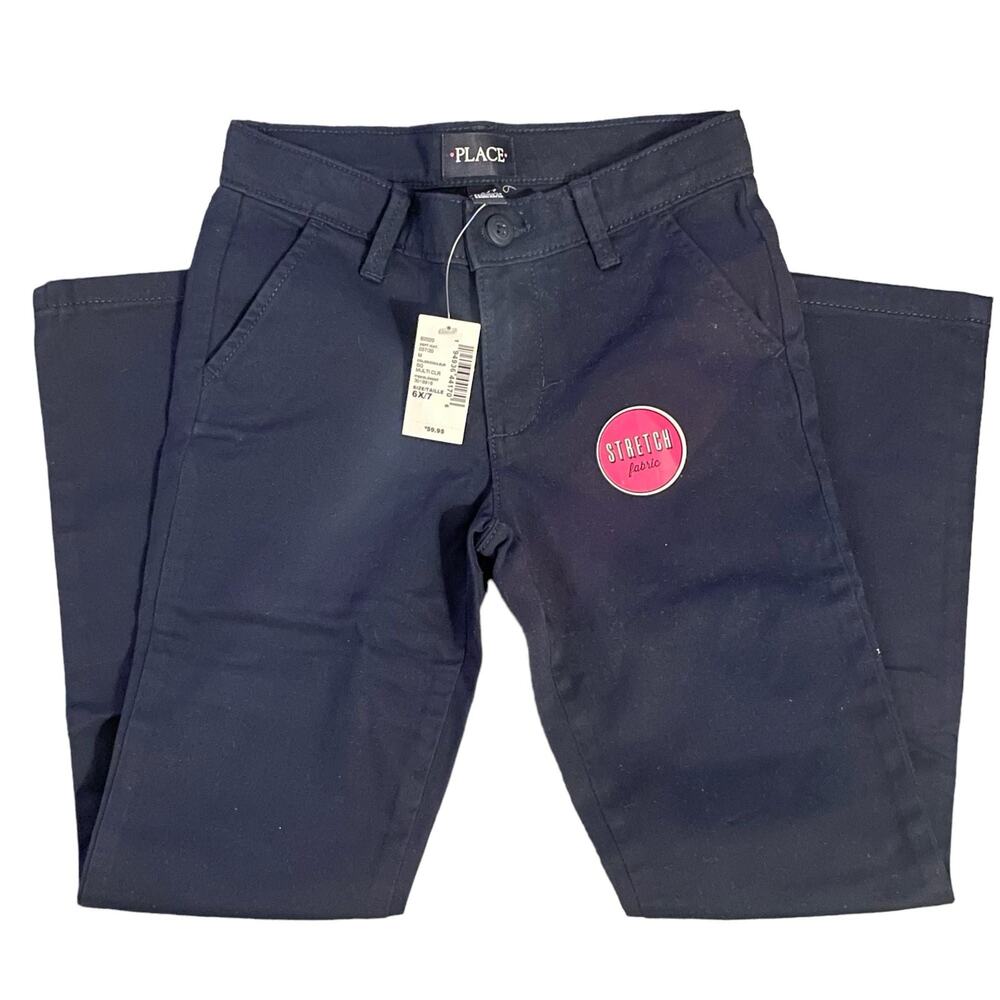 Girls Uniform Long Casual Pants - 6X/7